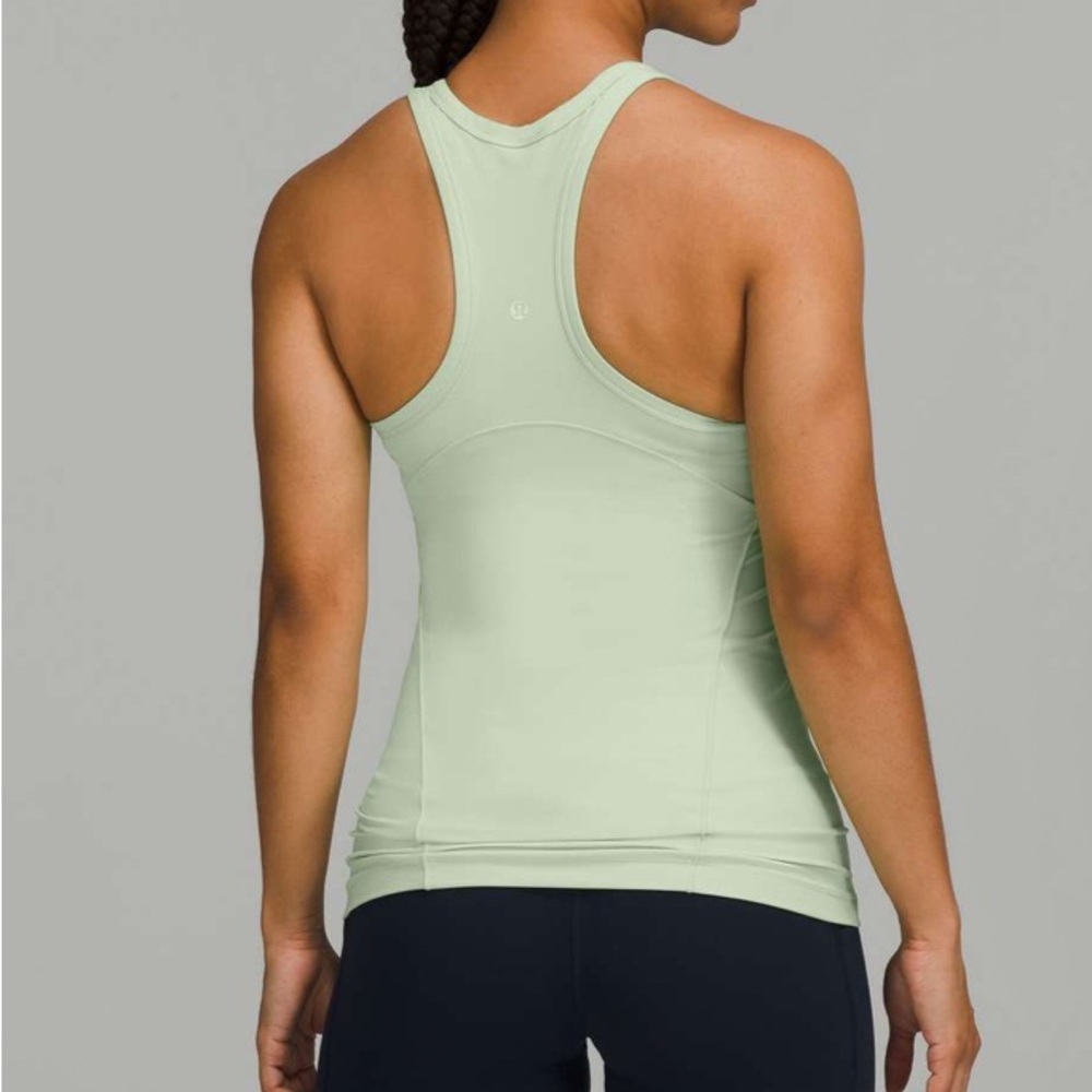 Lululemon Light Green Racerback Tank Top